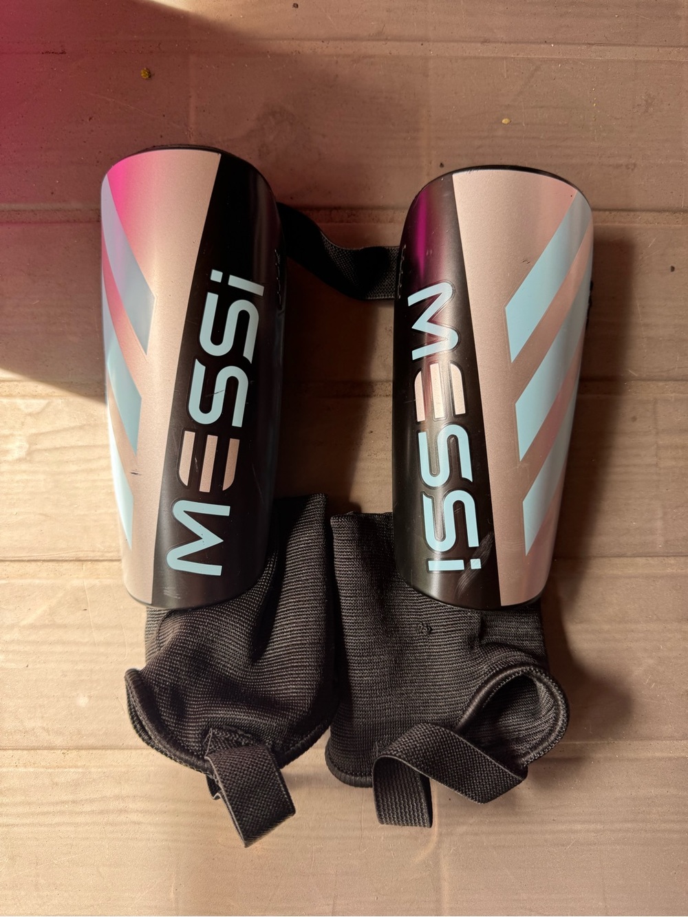 Adidas Messi Shin Guards Kids Soccer